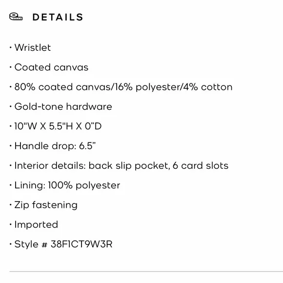 Michael Kors Leopard Print Wristlet - Picture 7 of 7